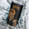 Personalized To My Godson Tumbler From Godfather Uncle You Will Never Lose Lion Godson Birthday Gifts Graduation Christmas Custom Stainless Steel Cup Travel Mug | siriusteestore