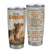 Personalized To My Godson Tumbler Stainless Steel Cup From Godmother Whenever You Fell Overwhelmed Lion Godson Birthday Gifts Graduation Christmas Custom Travel Mug | siriusteestore