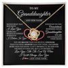 Love Knot Necklace 18K Yellow Gold Finish | 1 | Personalized To My Granddaughter Birthday Gifts From Granparents Always Love You Granddaughter Gifts Necklace Jewelry Christmas Custom Gift Box Message Card | siriusteestore.myshopify
