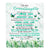 Personalized To My Granddaughter Blanket From Grandma Butterfly Laugh Love Live Granddaughter Birthday Motivational Quote Christmas Customized Fleece Blanket | siriusteestore