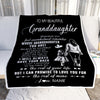 Personalized To My Granddaughter Blanket From Grandma Gigi Whenever You Feel Overwhelmed Granddaughter Birthday Christmas Customized Bed Fleece Throw Blanket | siriusteestore