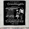 Personalized To My Granddaughter Blanket From Grandma Gigi Whenever You Feel Overwhelmed Granddaughter Birthday Christmas Customized Bed Fleece Throw Blanket | siriusteestore