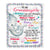 Personalized To My Granddaughter Blanket From Grandma Grandpa Elephant I Huggest This Soft Blanket Granddaughter Birthday Christmas Customized Fleece Blanket | siriusteestore