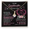Alluring Beauty Necklace 18K Yellow Gold Finish | 1 | Personalized To My Granddaughter From Grandpa Papa Necklace Once Upon A Time Birthday Graduation Gifts For Granddaughter Gifts Christmas Gift Box Message Card | siriusteestore.myshopify