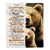 Personalized To My Granddaughter Gifts Blanket From Grandma Grandpa I Close My Eyes Bear Granddaughter Birthday Gifts Graduation Christmas Fleece Blanket | siriusteestore