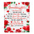 Personalized To My Granddaughter Gifts Blanket From Grandma Grandpa Rose Flower Present For Adult Birthday Gifts For Granddaughter Christmas Fleece Blanket | siriusteestore