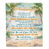 Personalized To My Granddaughter Gifts Blanket From Grandma Grandpa Whenever You Feel Beach Granddaughter Birthday Gifts Christmas Custom Fleece Blanket | siriusteestore