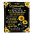 Personalized To My Granddaughter Gifts Blanket From Grandma Grandpa Wherever Your Journey In Life Sunflower Granddaughter Birthday Gifts Custom Fleece Blanket | siriusteestore