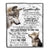 Personalized To My Granddaughter Gifts Blanket From Grandma Grandpa Wherever Your Journey In Life Wolf Granddaughter Birthday Gifts Custom Fleece Throw Blanket | siriusteestore