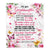 Personalized To My Granddaughter Gifts Blanket From Grandma Grandpa You Are Beautiful Birthday Gifts For Granddaughter Graduation Christmas Fleece Blanket | siriusteestore