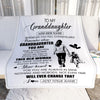 Personalized To My Granddaughter Gifts Blanket From Grandma Nana Whenever Woman Unique Birthday Gifts For Granddaughter Graduation Christmas Fleece Blanket | siriusteestore