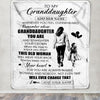 Personalized To My Granddaughter Gifts Blanket From Grandma Nana Whenever Woman Unique Birthday Gifts For Granddaughter Graduation Christmas Fleece Blanket | siriusteestore