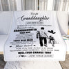 Personalized To My Granddaughter Gifts Blanket From Grandpa Papa Whenever Man Unique Birthday Gifts For Granddaughter Graduation Christmas Fleece Blanket | siriusteestore