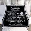 Personalized To My Granddaughter Gifts Blanket From Grandpa Papa Wherever Your Journey In Life Grandpa Granddaughter Birthday Gifts Christmas Fleece Blanket | siriusteestore