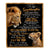 Personalized To My Granddaughter Gifts Blanket From Grandpa Papa Wherever Your Journey In Life Lion Granddaughter Birthday Gifts Christmas Fleece Blanket | siriusteestore
