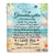 Personalized To My Granddaughter Gifts From Grandma Grandpa Blanket Beach I Love You Birthday Gifts Graduation For Granddaughter Christmas Fleece Blanket | siriusteestore