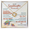 Love Knot Necklace 18K Yellow Gold Finish | 1 | Personalized To My Granddaughter Gifts Necklace From Grandma Whenever Turtle Unique Birthday Gifts For Granddaughter Christmas Custom Gift Box Message Card | https://siriusteestore.