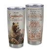 Personalized To My Granddaughter Gifts Tumbler From Grandma Bear My Only Wish For You Granddaughter Birthday Gifts Graduation Christmas Custom Stainless Steel Cup Mug | siriusteestore