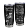 Personalized To My Granddaughter Gifts Tumbler From Grandpa Papa My Only Wish For You Granddaughter Birthday Gifts Graduation Christmas Custom Stainless Steel Cup Mug | siriusteestore