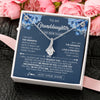 Alluring Beauty Necklace 14K White Gold Finish | 2 | Personalized To My Granddaughter Necklace From Grandpa Proud Of You Birthday Gifts For Granddaughter Jewelry Gifts Christmas Custom Gift Box Message Card | https://siriusteestore.