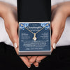 Alluring Beauty Necklace 18K Yellow Gold Finish | 2 | Personalized To My Granddaughter Necklace From Grandpa Proud Of You Birthday Gifts For Granddaughter Jewelry Gifts Christmas Custom Gift Box Message Card | https://siriusteestore.