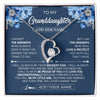 Forever Love Necklace 14K White Gold Finish | 1 | Personalized To My Granddaughter Necklace From Grandpa Proud Of You Birthday Gifts For Granddaughter Jewelry Gifts Christmas Custom Gift Box Message Card | https://siriusteestore.