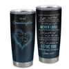 Personalized To My Granddaughter Tumbler From Grandma Nana Stainless Steel Cup Promise To Love You Granddaughter Birthday Christmas Travel Mug | siriusteestore