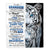 Personalized To My Grandson Blanket From Grandma Grandpa I Close My Eyes White Tiger Grandson Birthday Gifts Graduation Christmas Custom Fleece Throw Blanket | siriusteestore