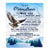 Personalized To My Grandson Eagle Blanket From Grandma Never Forget That I Love You Grandson Gift Birthday Graduation Christmas Customized Fleece Throw Blanket | siriusteestore