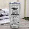 Personalized To My Grandson Gifts Tumbler From Grandma Nana Whenever Woman Unique Birthday Gifts For Grandson Graduation Christmas Custom Stainless Steel Cup Travel Mug | siriusteestore