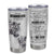 Personalized To My Grandson Tumbler From Grandma Grandpa You Will Never Lose White Tiger Grandson Birthday Gifts Graduation Christmas Custom Cup Travel Mug | siriusteestore