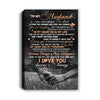 Personalized To My Husband Canvas From Wife Love You Longer Husband Birthday Gift Anniversary Wedding Valentines Day Christmas Custom Wall Art Print Framed Canvas | siriusteestore