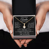 Alluring Beauty Necklace 18K Yellow Gold Finish | 2 | Personalized To My Loving Auntie Necklace From Niece You've Help My Hand Auntie Gift From Nephew Auntie Birthday Gifts Mothers Day Custom Gift Box Message Card | siriusteestore.myshopify