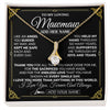 Alluring Beauty Necklace 18K Yellow Gold Finish | 1 | Personalized To My Mawmaw Necklace Gifts Meaningful Gift To Mawmaw From Granddaughter Without You There Is No Me Mothers Day Birthday Gift Box Message Card | https://siriusteestore.