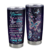 Personalized To My Mawmaw Tumbler From Grandkids Granddaughter Butterfly Thank You For Your Love Mawmaw Gift Birthday Mothers Day Christmas Custom Travel Mug | siriusteestore