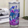 Personalized To My Mom From Daughter Son Stainless Steel Tumbler Cup Butterfly I Am Forever Grateful Mom Mothers Day Birthday Christmas Travel Mug | siriusteestore