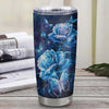 Personalized To My Mom From Son Stainless Steel Tumbler Cup Butterfly Always Be Your Little Boy Mom Mothers Day Birthday Christmas Travel Mug | siriusteestore