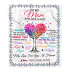Personalized To My Mom Gifts From Daughter Son Hugged Blanket Birthday Gifts For Mom Mothers Day Thanksgiving Christmas Customized Customized Fleece Blanket | siriusteestore