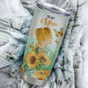 Personalized To My Mom Tumbler From Daughter Son Stainless Steel Cup Sunflower Forever Grateful Mom Gift Birthday Mothers Day  Christmas Travel Mug | siriusteestore