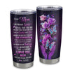 Personalized To My Mom Tumbler From Daughter Stainless Steel Cup Thank You For Love Butterfly Mom Gift Birthday Mothers Day Thanksgiving Christmas Travel Mug | siriusteestore