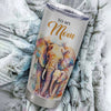 Personalized To My Mom Tumbler From Daughter Stainless Steel Elephant A Woman To Raise A Child Mom Gift Birthday Mothers Day Thanksgiving Christmas Travel Mug | siriusteestore