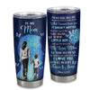 Personalized To My Mom Tumbler From Son Stainless Steel Cup Butterfly Forever And Always Mom Gift Birthday Mothers Day Thanksgiving Christmas Travel Mug | siriusteestore
