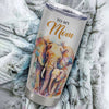 Personalized To My Mom Tumbler From Son Stainless Steel Cup Elephant A Woman To Raise A Child Mom Gift Birthday Mothers Day Thanksgiving Christmas Travel Mug | siriusteestore