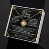 Love Knot Necklace 18K Yellow Gold Finish | 2 | Personalized To My Nana Necklace Gifts Meaningful Gift To Nana From Granddaughter Without You There Is No Me Mothers Day Birthday Gift Box Message Card | https://siriusteestore.