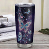 Personalized To My Nanny Tumbler From Kids Stainless Steel Cup Butterfly Thank You For Your Love Nanny Gift Birthday Mothers Day Christmas Custom Travel Mug | siriusteestore