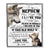 Personalized To My Nephew Blanket From Uncle Aunt Auntie Uncle This Old Wolf Love You Nephew Birthday Graduation Christmas Customized Fleece Blanket | siriusteestore