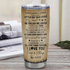 Personalized To My Nephew Lion Tumbler From Uncle Stainless Steel Cup I'll Stay There Forever Nephew Birthday Graduation Christmas Travel Mug | siriusteestore