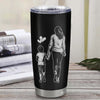 Personalized To My Nephew Tumbler From Aunt Auntie Stainless Steel Cup Whenever You Feel Overwhelmed Nephew Birthday Graduation Christmas Travel Mug | siriusteestore