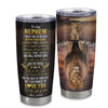 Personalized To My Nephew Tumbler From Aunt Uncle Auntie Stainless Steel Cup Believe Deep In Your Heart Lion Nephew Birthday Graduation Christmas Travel Mug | siriusteestore