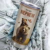 Personalized To My Nephew Tumbler From Aunt Uncle Auntie Stainless Steel Cup This Old Bear Love You Nephew Birthday Gifts Graduation Christmas Custom Travel Mug | siriusteestore